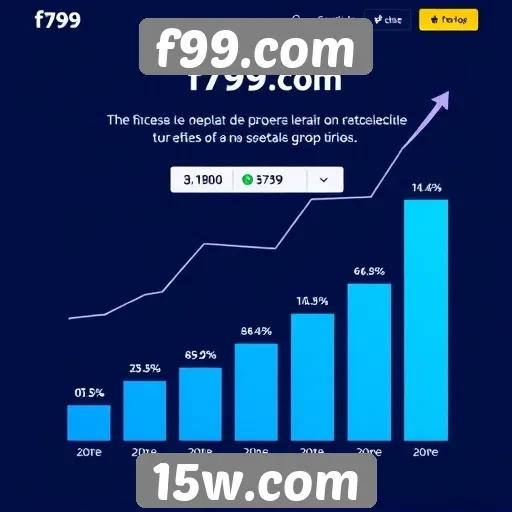 f99.com: crescimento no número de usuários ativos